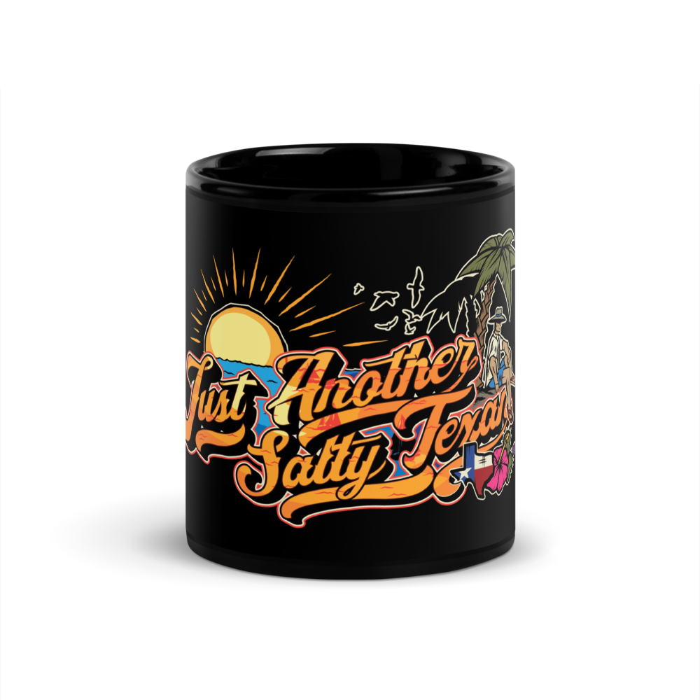 JAST Black Glossy Mug